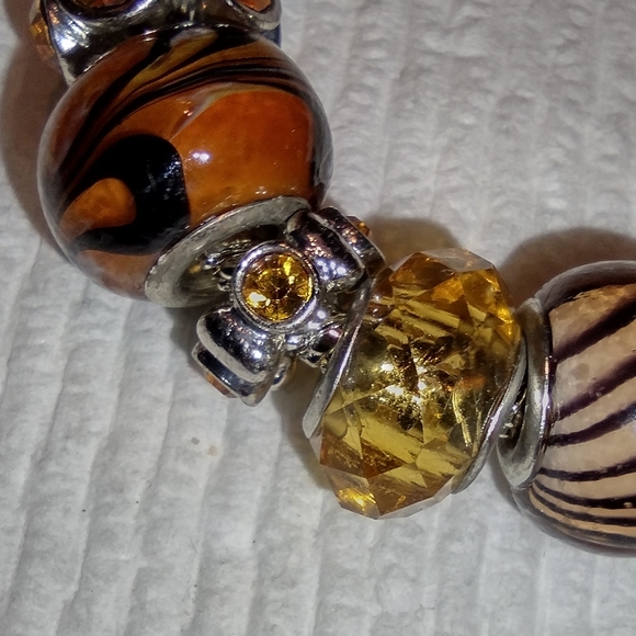 Pandora style spinner charm bracelet - Picture 9 of 16